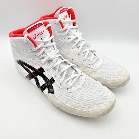 Asics Mens Matflex 7 Wrestling Shoe US 11.5 EU 45 White Athletic EUC main image 6